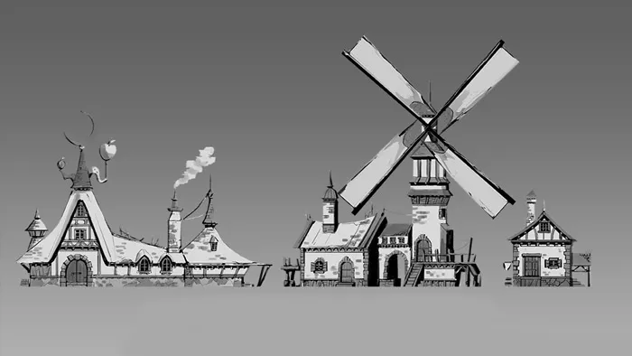 中世纪建筑绘画实例训练视频教程