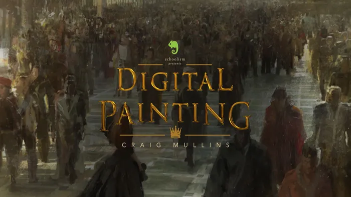 国外大师Crag mullins原画实例训练视频教程 Digital Painting with Craig Mullins