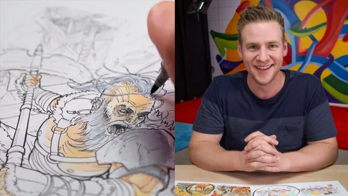 传统艺术绘画素描着墨色彩技术训练视频教程 Mastering Illustration: Sketching, Inking & Color Essentials