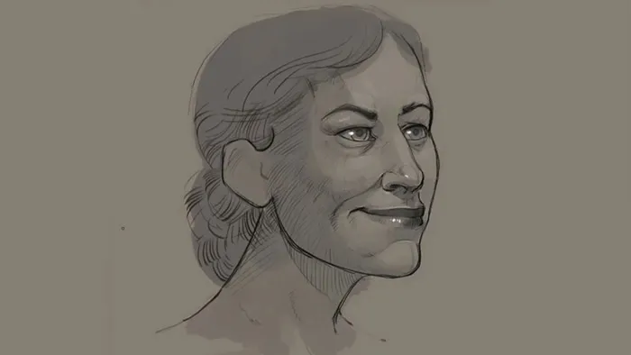 肖像面部人体解剖数字绘画视频教程全六季