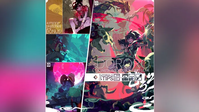 西班牙大神Toni Infante数字绘画视频教程合集第二季 Dororo & Workflow BUNDLE by Toni Infante