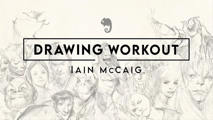 传奇大师Iain McCaig传统素描绘画训练视频教程 Drawing Workout