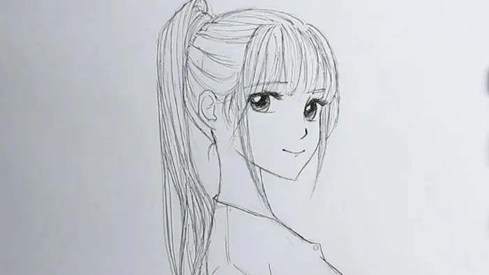 漫画中女孩男孩角色传统绘画训练教程 Learn to Draw Anime Faces from SCRATCH to ADVANCE