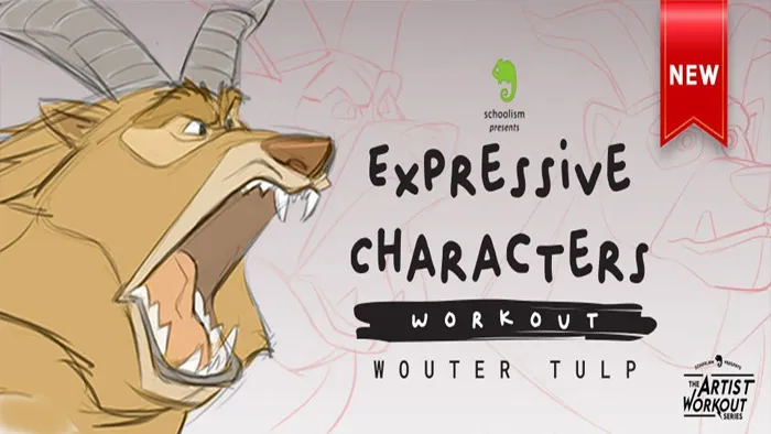 Wouter Tulp生动角色表现力绘画设计教程合集 Expressive Characters Workout
