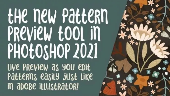 PS中图案预览模式进行Procreate图案绘制教程 Photoshop: Unlock the Power of New Pattern Preview