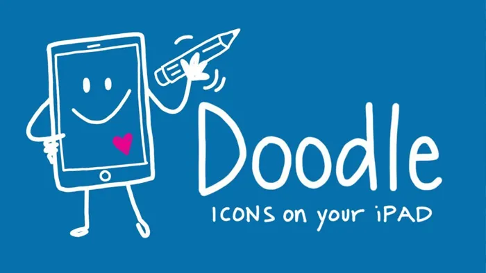 iPad中使用Procreate创建手绘涂鸦图标数字绘画视频教程 中文字幕 Doodle Course - Create Hand Drawn Doodle Icons Using Your iPad + Procreate