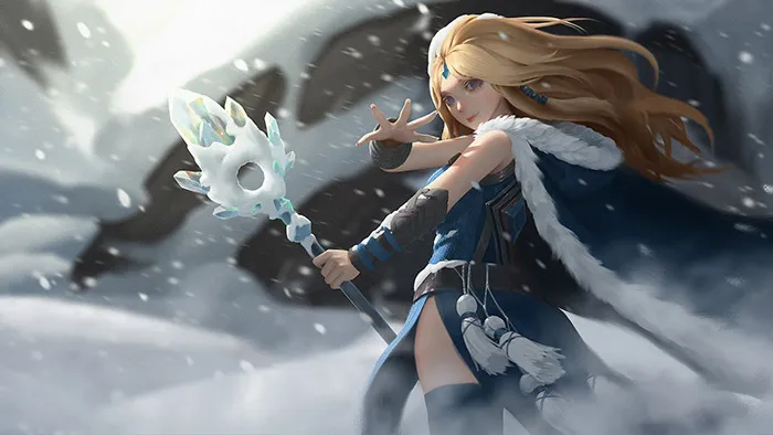 冰雪少女人物数字绘画实例训练视频教程 Ice Princess: Full video process + Brushes by Dao Trong Le