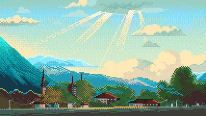 复古游戏像素艺术风格插画绘制技术视频教程 中文字幕 Retro Video Game Like Illustrations: Pixel Art for Beginners