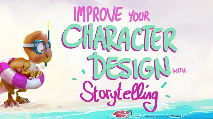 故事性角色设计数字绘画视频教程 中文字幕