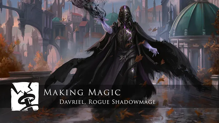 邪恶影子法师角色数字绘画实例训练视频教程 Making Magic - Davriel, Rogue Shadowmage