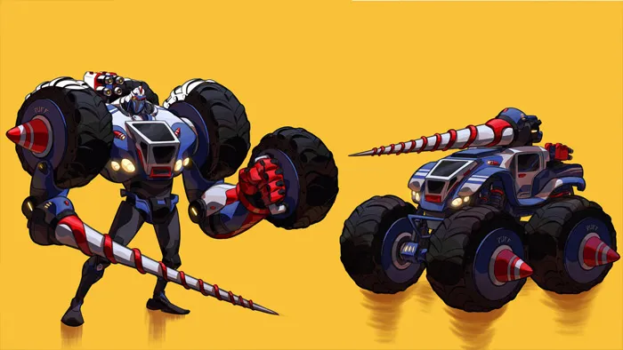 Chiola 变形金刚机甲战士角色数字绘画全流程大师级视频教程 Designing a Transforming Super Mecha