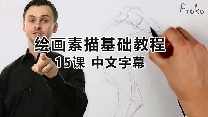 Proko-Premium绘画素描基础教程15课 中文字幕