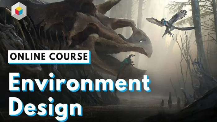 Gaelle Seguillon画师概念艺术环境设计数字绘画视频教程 Environment Design by Gaelle Seguillon