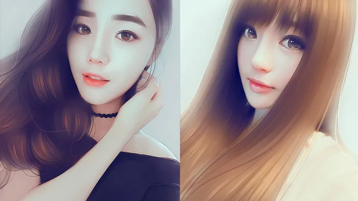 PS真人照片转手绘中文视频教程