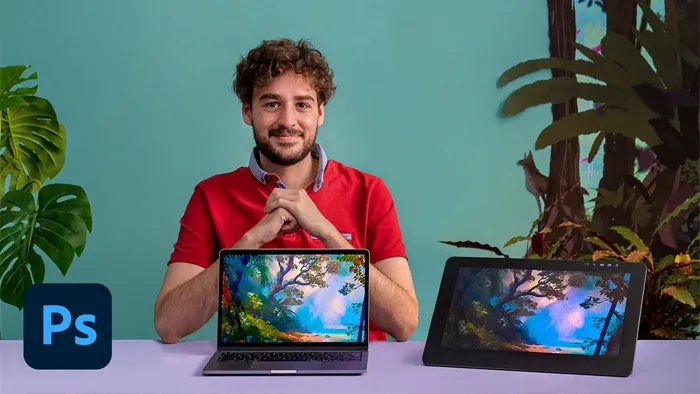 Photoshop数字绘画高效加速创作流程视频教程 中文字幕 Speed Painting in Photoshop: Accelerate Your Creative Process