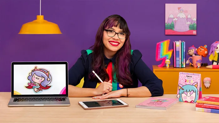 Illustrator插画角色品牌化视觉识别技术视频教程 中文字幕 Creating an Illustrated Brand: From the Idea to Merchandising