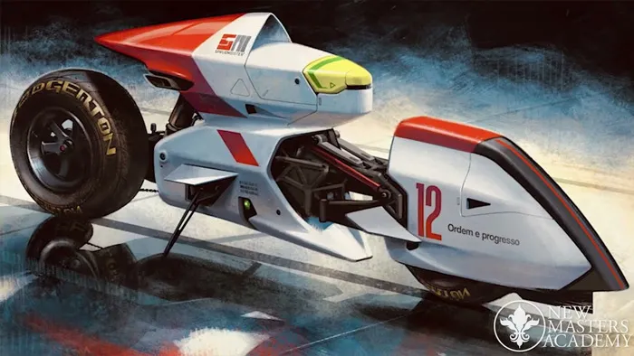 车辆设计和草图绘制大师级训练视频教程 Vehicle Design and Sketching with John Frye