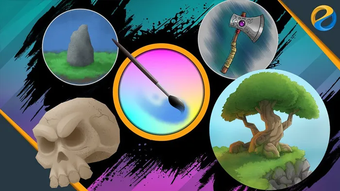 Krita 5数字绘画初学者基础入门训练视频教程 中文字幕 Digital painting with Krita 5.0 for beginners