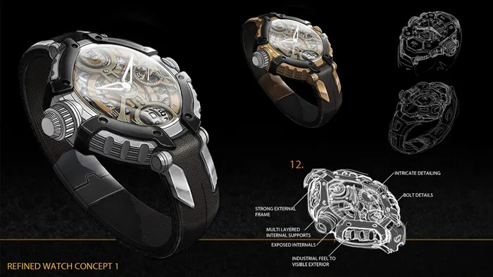 Photoshop手表产品级概念设计视频教程 Product Design Pipeline Concepting a Watch in Photoshop