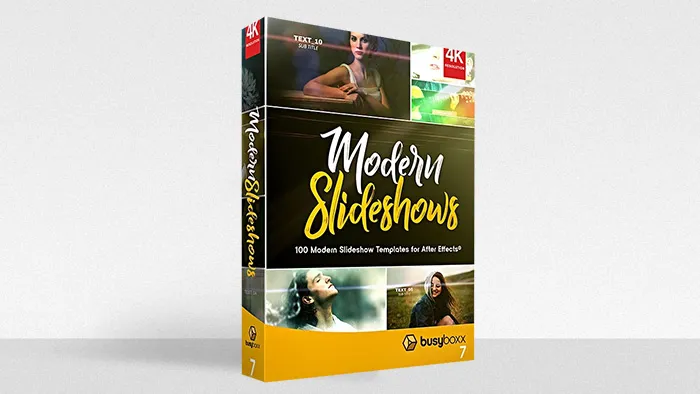 现代时尚幻灯片宣传视频相册儿童婚礼商务运动等风格 AE模板 AE工程文件 100 Templates for After Effects