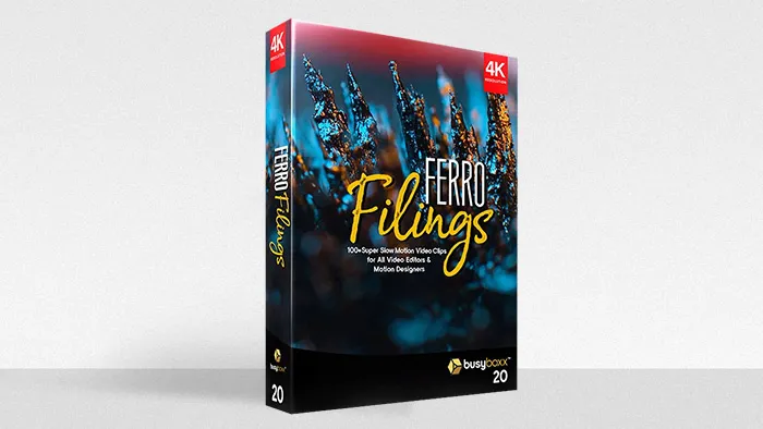 100组抽象背景铁流体力学微观特写铁树磁铁动画4K视频素材合集 100 Slow Motion Clips