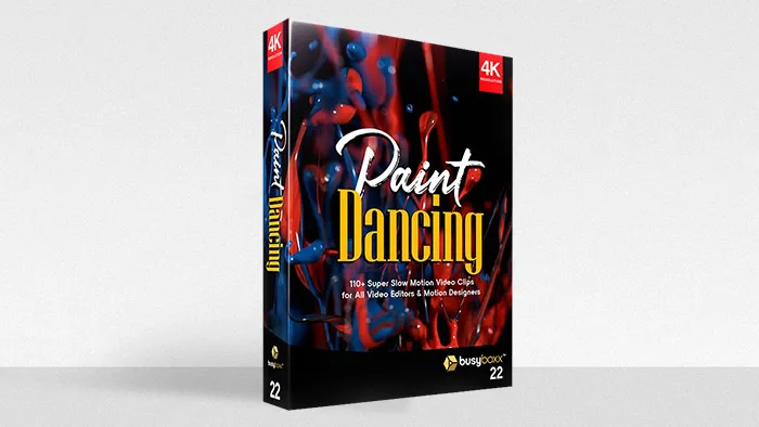 114组彩色油漆流体飞溅特写动画慢动作特效动画4K视频素材 BBV22 – Paint Dancing
