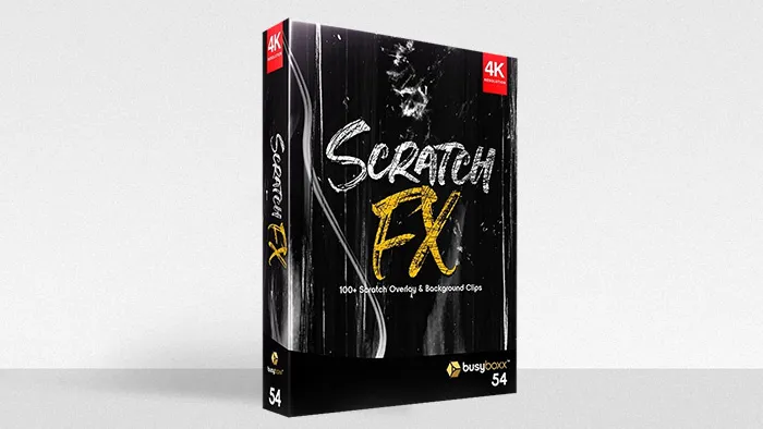 104个高质量屏幕损坏噪点显示故障划痕特效4K视频素材 BBV54 – ScratchFX