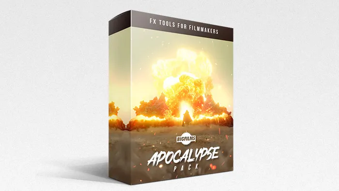 150个世界末日灾难核爆炸龙卷风海啸陨石沙暴视觉特效4K视频素材 Apocalypse Pack