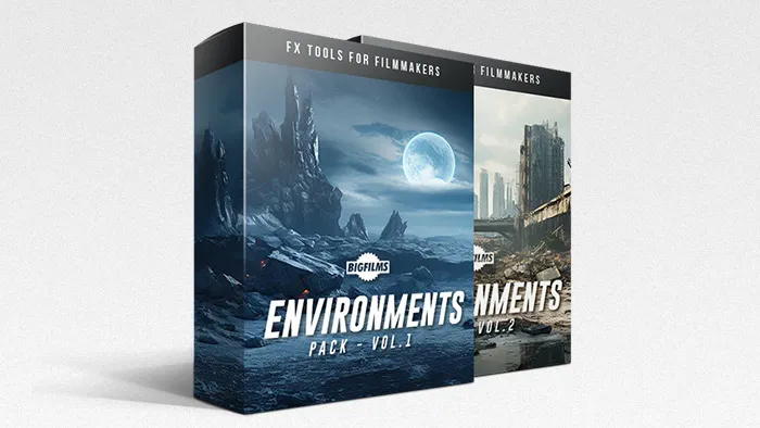 1600张科幻史诗外星恐怖战争废墟环境游戏CG背景5K高清图片素材 BigFilms – Environments Pack（Bundle – vol.1+2）