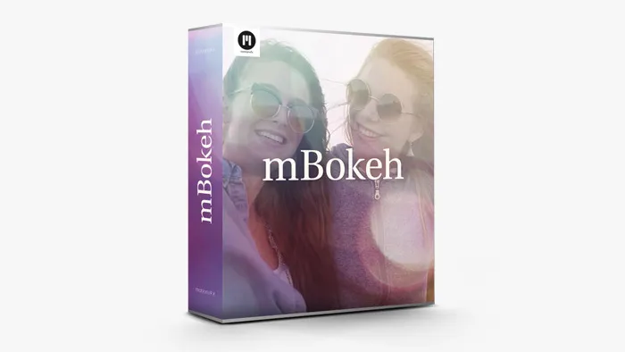 100组电影级炫光光斑光效叠加合成特效2K视频素材 motionVFX – mBokeh