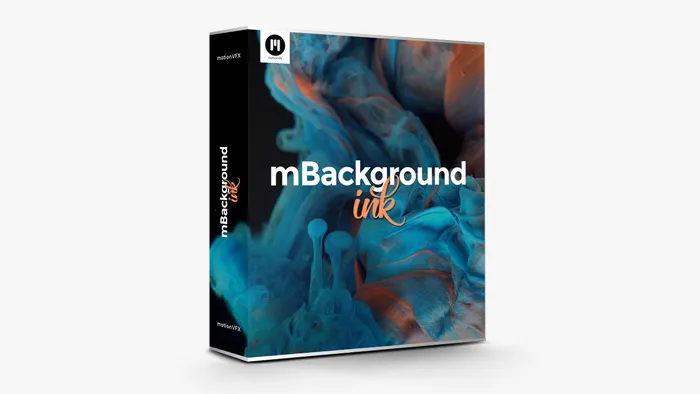 50个彩色水墨溶解流体运动特写动画特效4K视频素材 motionVFX – mBackground ink