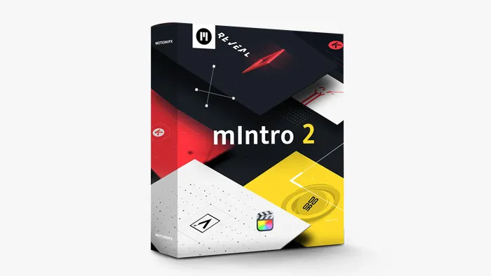 5个现代精美LOGO简介品牌形象开场宣传动画预设FCPX插件 MotionVFX – mIntro 2