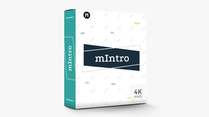 30个优雅品牌Logo文本图形运动开场宣传介绍动画FCPX插件 MotionVFX – mIntro