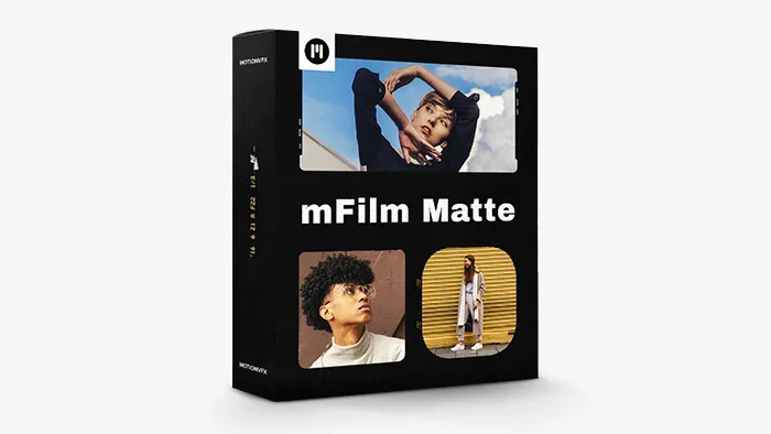 82种复古怀旧电影胶片边框叠加效果镜头光斑转场动画FCPX插件 MotionVFX – mFilm Matte