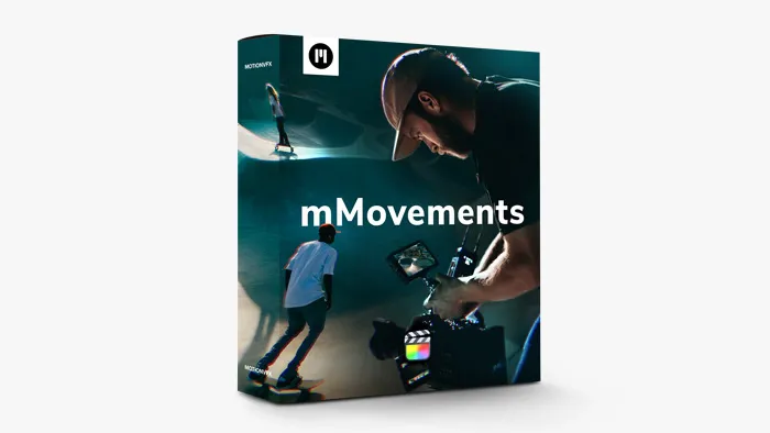 50种模拟摄像机移动摇晃缩放旋转拉伸抖动畸变运镜动画FCPX插件 MotionVFX – mMovements 汉化版