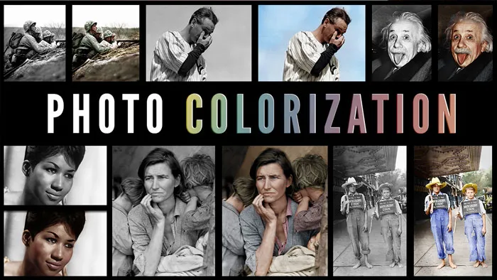PS照片色彩生命力实例训练视频教程 Photo Colorization in Photoshop Bring B&W Photographs to Life