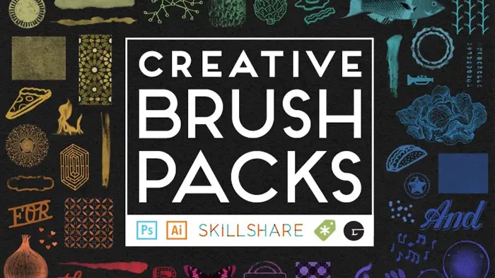 创造性图案设计制作训练视频教程 Design Your Own Creative Brush Packs in Photoshop & illustrator