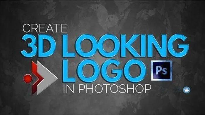 PS制作3D标志Logo实例训练视频教程 Learn to Create 3D Looking Professional Logo in Photoshop without using 3D Feature of Photoshop