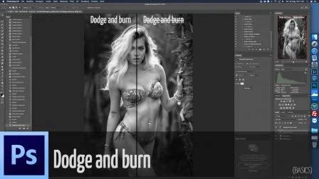 PS人像氛围特效视频教程 Dodge and burn: a powerful, yet, easy technique to improve your portraits!