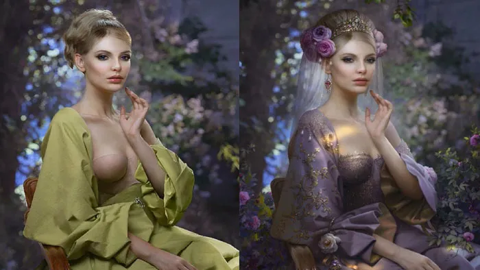 俄罗斯大神 Cornacchia 超现实童话艺术作品PS唯美人像修饰教程