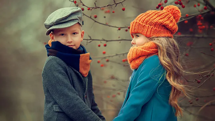 俄罗斯摄影师春秋季唯美儿童摄影后期调色视频教程