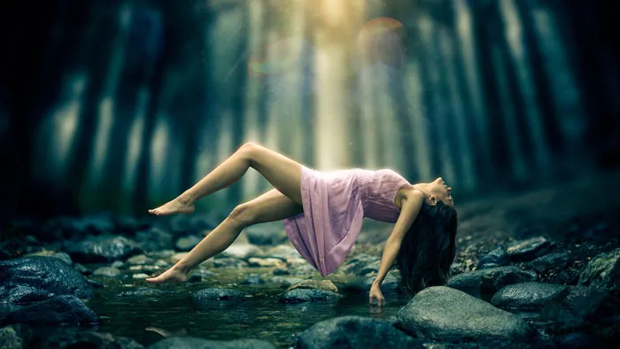 PS大师合成视频教程 Rikard Rodin Forest Levitation Photo Composite Full