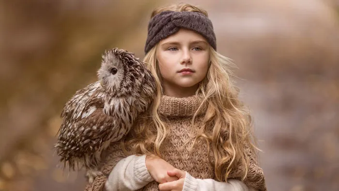 俄罗斯摄影师Anastasia Kuchina唯美秋季儿童后期视频教程 附RAW素材