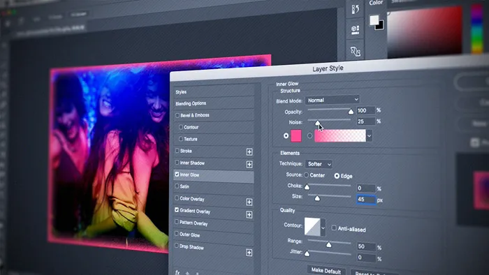 PS图层样式使用技术视频教程 Photoshop CC Mastering Layer Styles