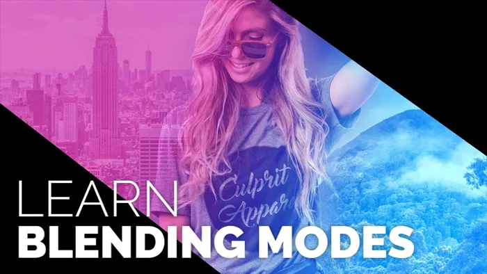 PS混合模式强大功能技术训练视频教程 Learn Blending Modes In under 25 Minutes