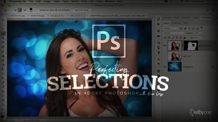 Photoshops高效精准选择功能技术训练视频教程 Perfecting Selections in Adobe Photoshop CC with Dave Cross
