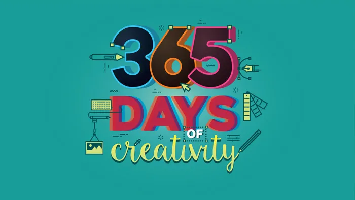 365天终极创意大师班课程视频教程 365 Days of Creativity – Daily Inspiration
