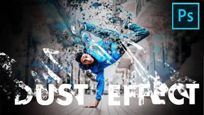 PS尘埃粒子艺术特效实例制作视频教程 Dust Effect with Adobe Photoshop - Professional Post Production