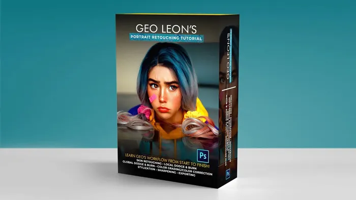 PS肖像照片精致修饰完整工作流程视频教程 Geo Leon's Portrait Retouching Tutorial