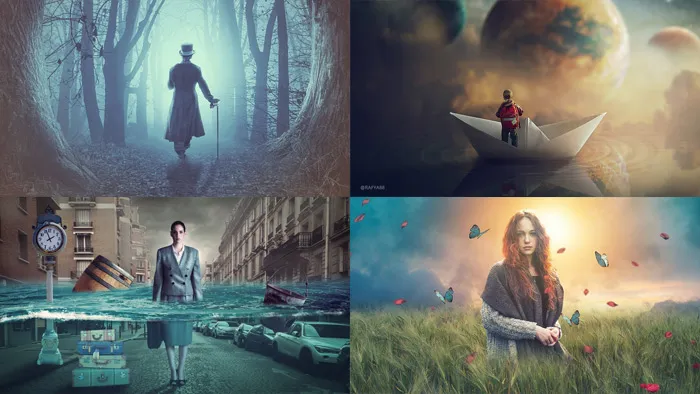 50套Picture Fun高端创意幻想人像唯美合成系列PS视频教程 附素材文件 第四季